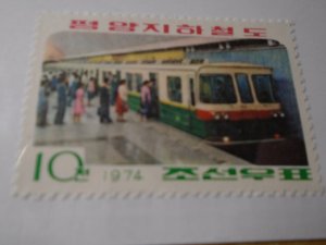 Trains  Korea  #  1182  MNH