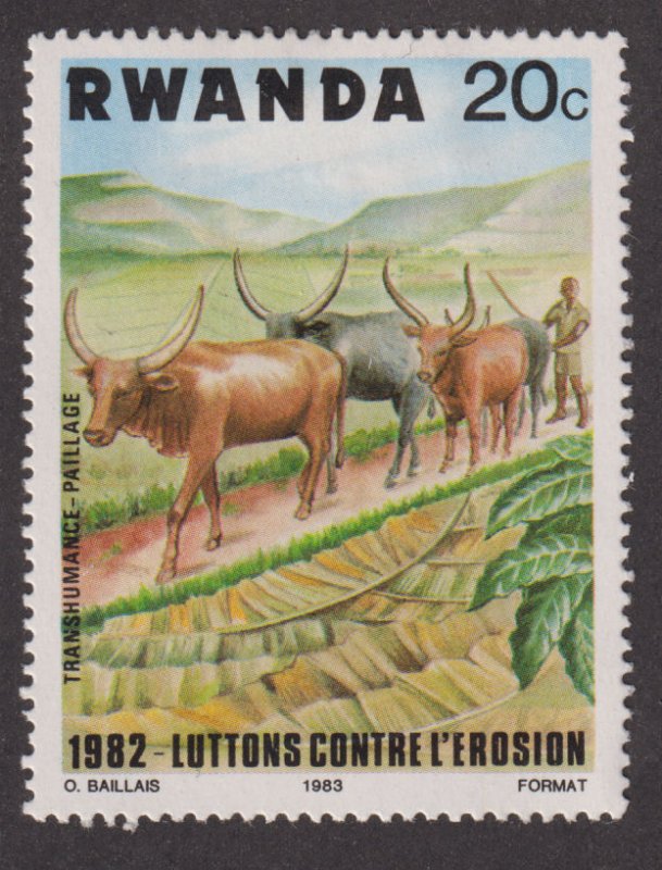 Rwanda 1140 Cattle Drive 1983