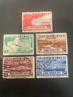 Cuba sc 324-327,330 u