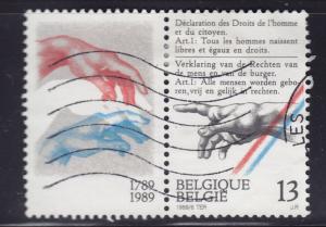 Belgium 1316 Declaration of Rights of Man 1989