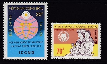 Vietnam MNH #504-5 SCV$ 5.00