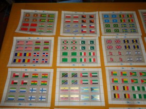 UNITED NATIONS FULL FLAG SHEET COLLECTION, MNH, OG