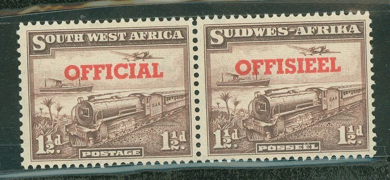 South West Africa #O25 Mint (NH) Multiple