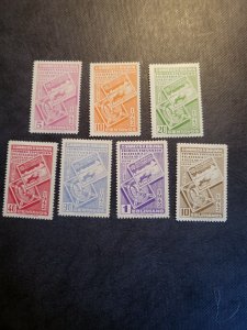 Stamps Bolivia 274-80 hinged