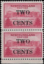 NEWFOUNDLAND   #268 MNH PAIR (2)