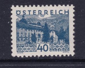 Austria an early 40g from 1932 set MH