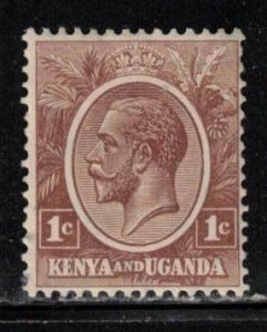 KENYA, UGANDA & TANGANYIKA Scott # 18 MH - KGV b