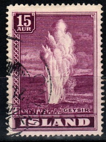 Iceland #203  F-VF Used  CV $12.00