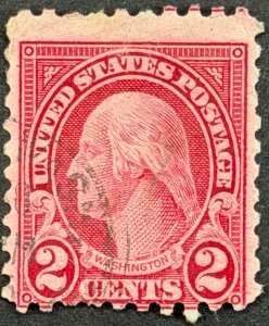 USA, 1924, SC# 583, George Washington, Used, VG