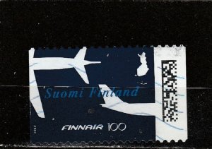 Finland  Scott#  1704  Used  (2023 Finnair, Cent.)