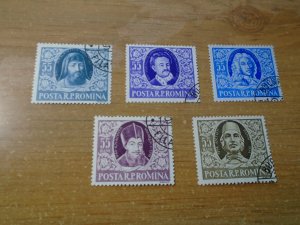 Romania  #  1045-49  used