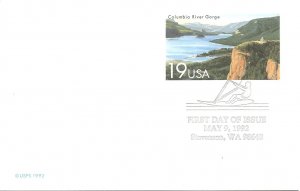 Scott# UX164 US Postal Card FDC