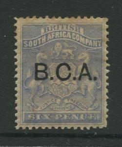 British Central Africa -Scott 5 - Definitive Issue-1891 -MH -Single 6p Stamp