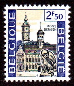 BELGIUM 656 MNH BIN $.50 BUILDING