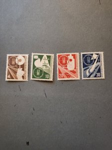 Stamps Germany Scott #698-701 nh