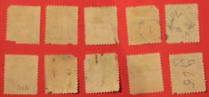 USA USED # 306 MARTHA WASHINGTON 8 CENT ISSUE X10