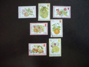 Stamps - Bermuda - Scott# 668-680 - Used Part Set of 7 Stamps