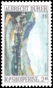 Albania #1353-1358, Complete Set(6), 1971, Art, Never Hinged