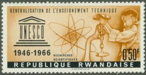 RWANDA 188 MNH BIN $0.50