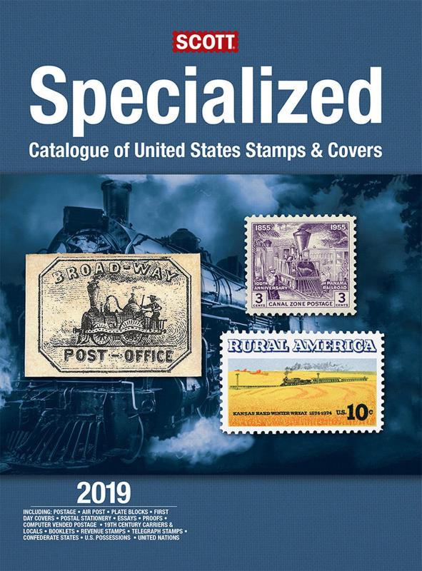 Scott Stamp Catalog 2019 SPECIALIZED