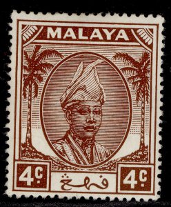 MALAYSIA - Pahang GVI SG56, 4c brown, M MINT.