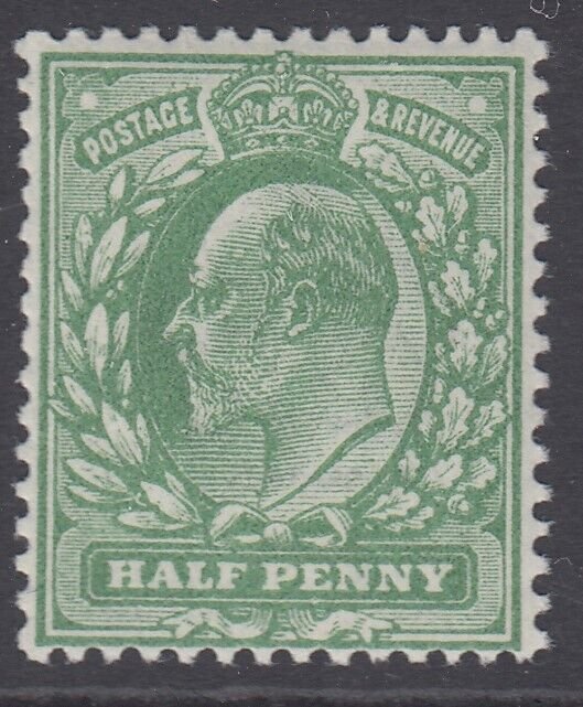 SG 271 Spec M3(8) ½d olive-green. Fine unmounted mint