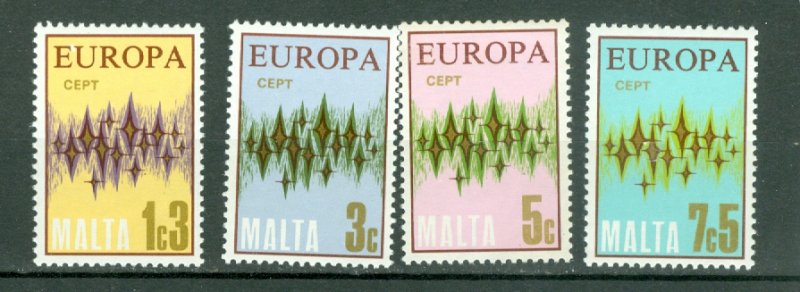 MALTA 1972 EUROPA #450-453...SET...MNH..$1.00