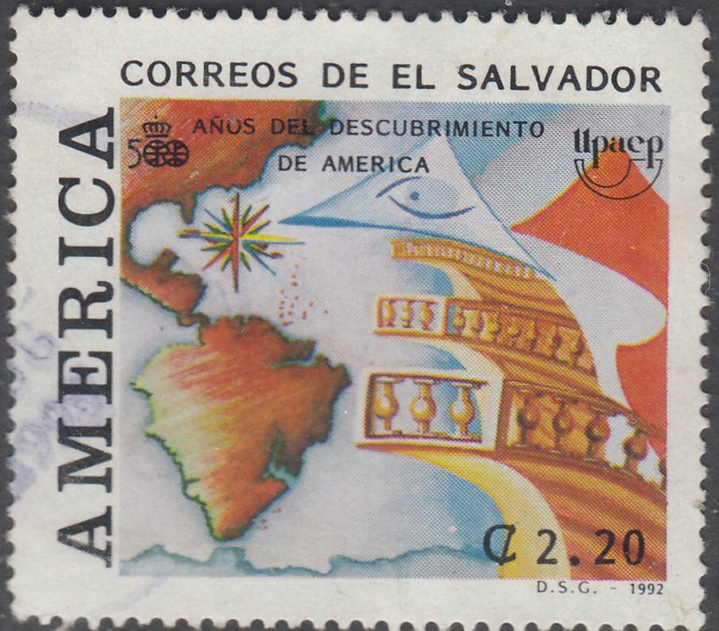 EL Salvador   #1332  Used