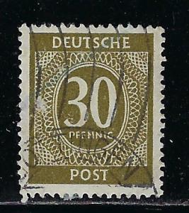 Germany AM Post Scott # 547, used