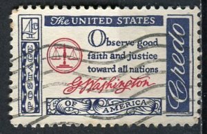 USA; 1960: Sc. # 1139: Used Single Stamp