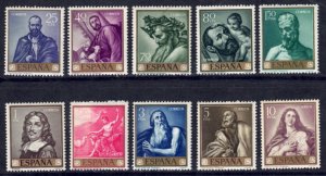 Spain #1159-1168 MNH Full Set of 10 cv $25