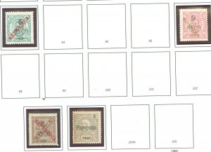 Timor #93/97/103-4 Unused Single