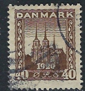 Denmark 158 Used 1920 issue (ak3670)