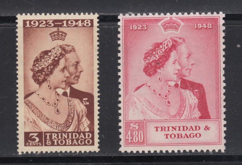 Trinidad & Tobago    #64-65   mnh   cat $32.75