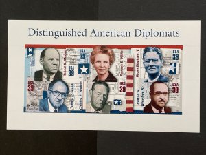 2006 sheet of stamps Distinguished American Diplomats Sc # 4076