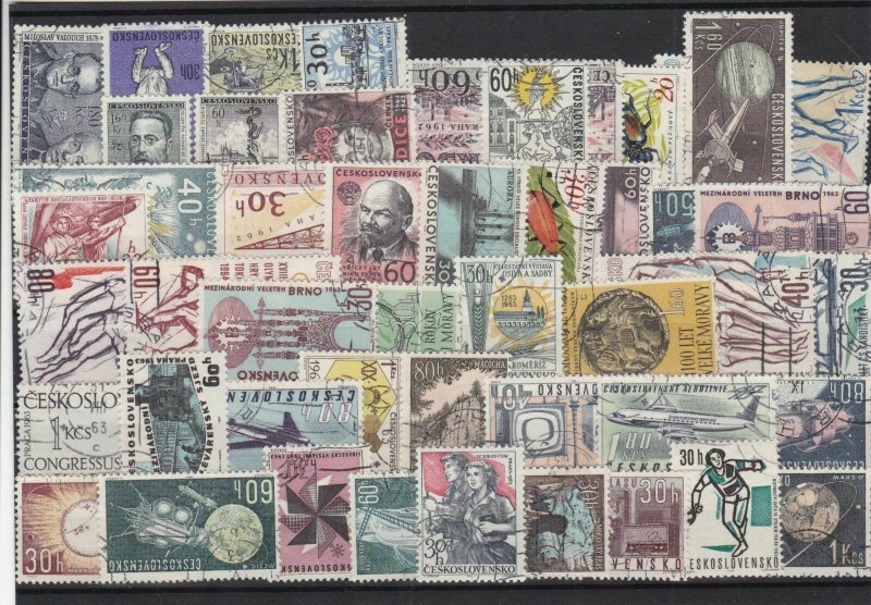 Czechoslovakia stamps Ref 13819 