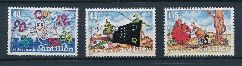 [26657] Netherlands Antilles 1991 Children welfare drawings  MNH