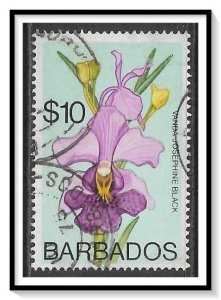 Barbados #411b Orchids Used