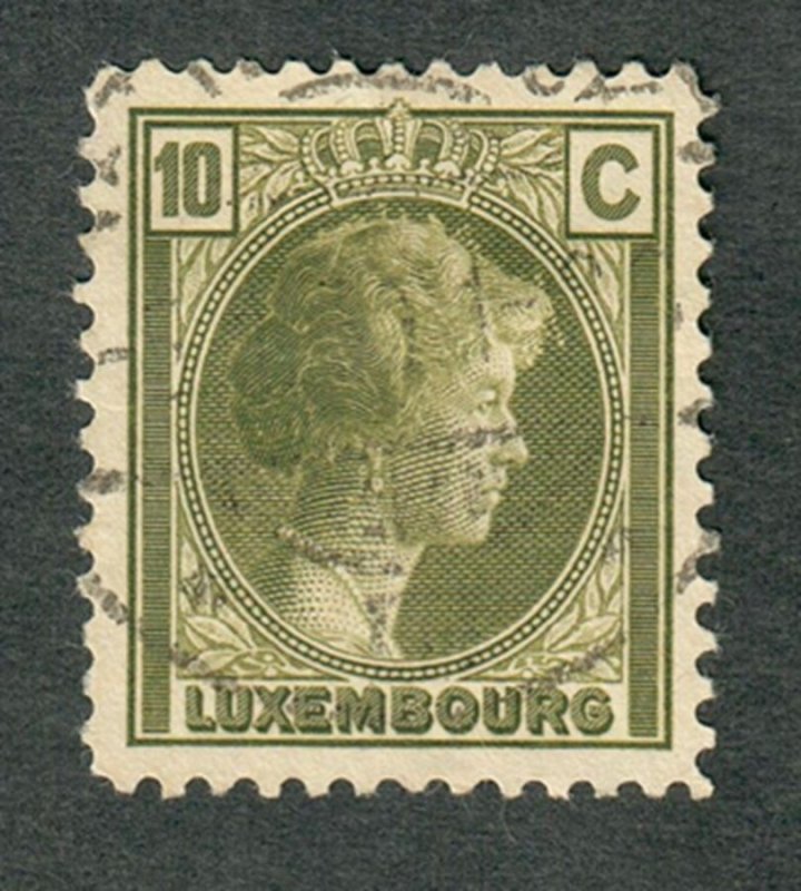 Luxembourg #160 used single