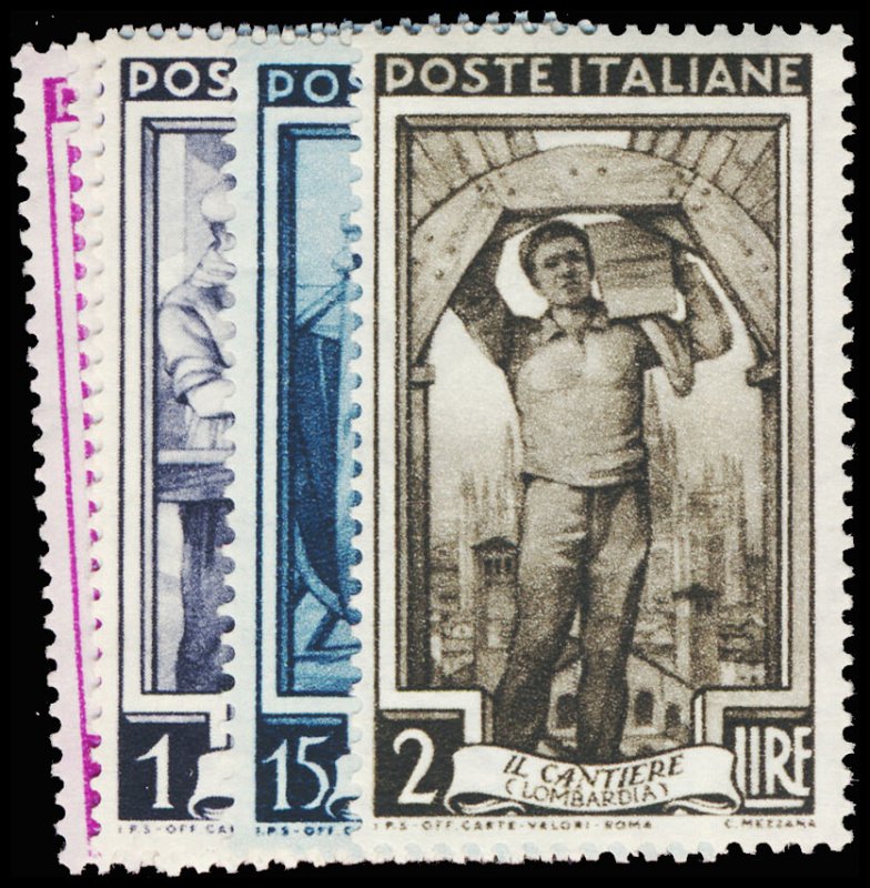 ITALY 668-73A mint NH  CV $125.00 (ID # 116002)