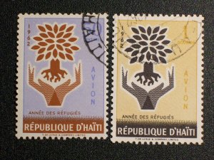 Haiti Scott #C191-192 used