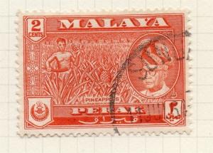 Perak Malaya 1957-65 Early Sultan Issue Fine Used 2c. Sungkai 119985