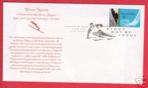 #3552 Winter Sports - JEP FIRST CACHET #3