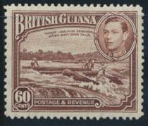 British Guiana SG 315  perf 12½ Mint Hinged (Sc# 237 see details) 