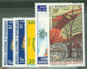 New Caledonia #403-407 Unused Single (Complete Set)