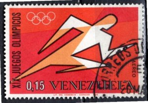 Venezuela; 1968: Sc. # C994: Used Single Stamp