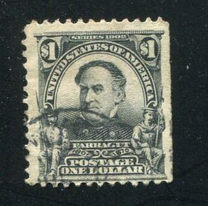 US Mint 311 $1.00 Black Farragut 1903