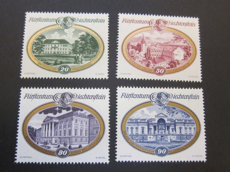 Liechtenstein 1977 Sc 624-27 set MNH