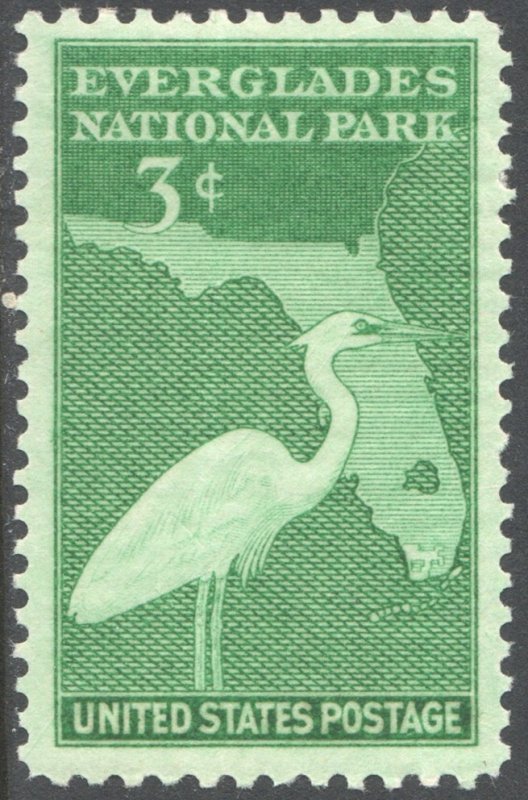 SC#952 3¢ Everglades National Park Single (1947) MNH