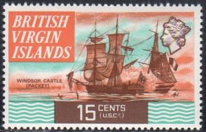 British Virgin Islands 216 - Mint-NH - 15c Windsor Castle (1970) (cv $3.75)